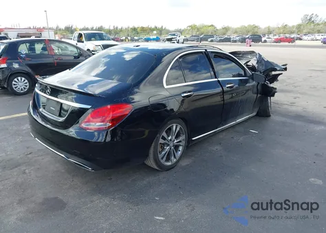2016 Mercedes-Benz C 300 from USA, damaged, VIN 55SWF4JB0GU173754
